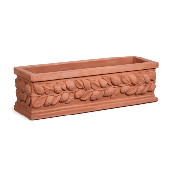 Blumenkasten Zitrone Terracotta